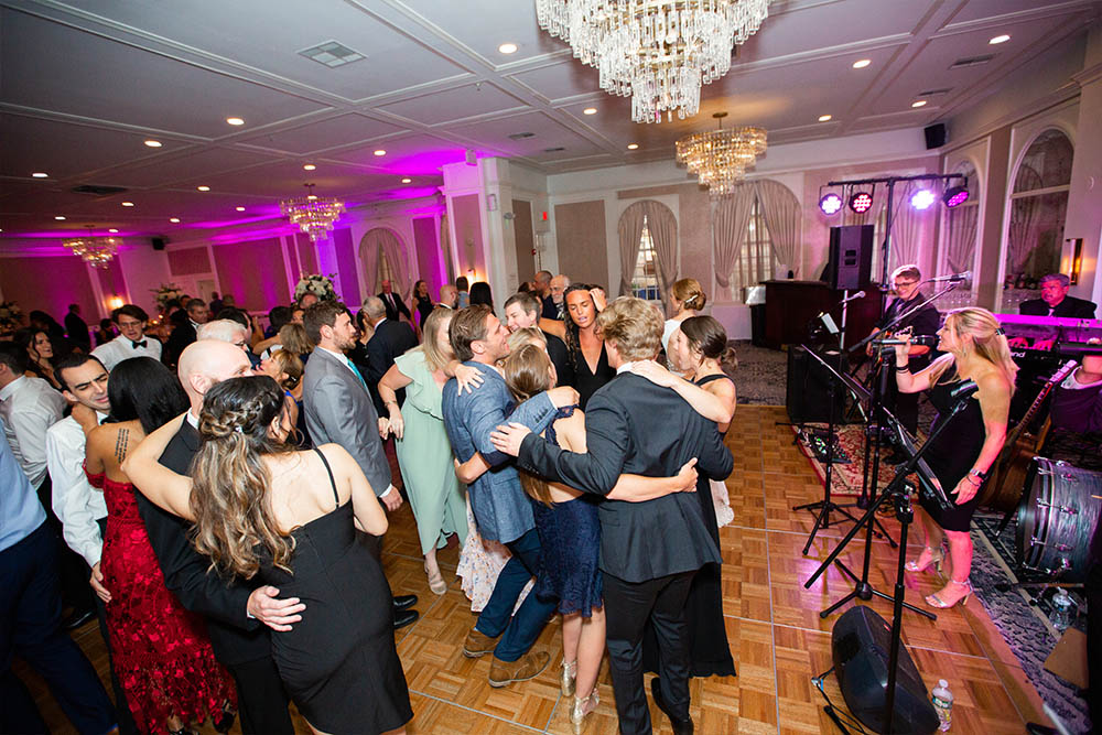Boston Premier Band entertaining guests as they dance the night away.