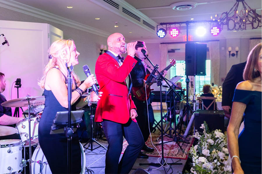 Boston Premier performing a great hit song that wedding guests love!