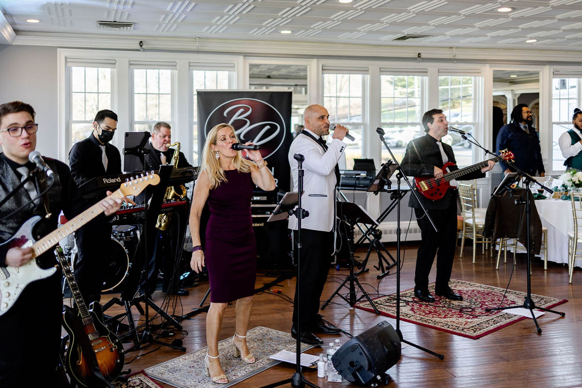 Boston Premier performing at a Connecticut wedding.